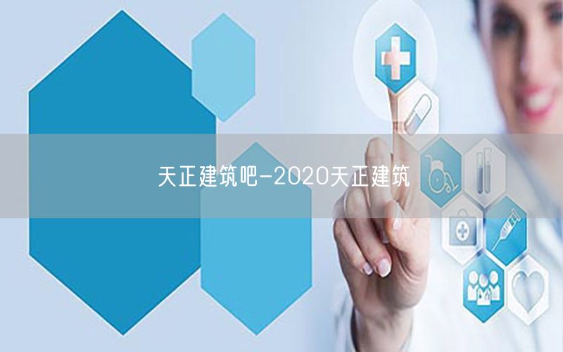 天正建筑吧-2020天正建筑