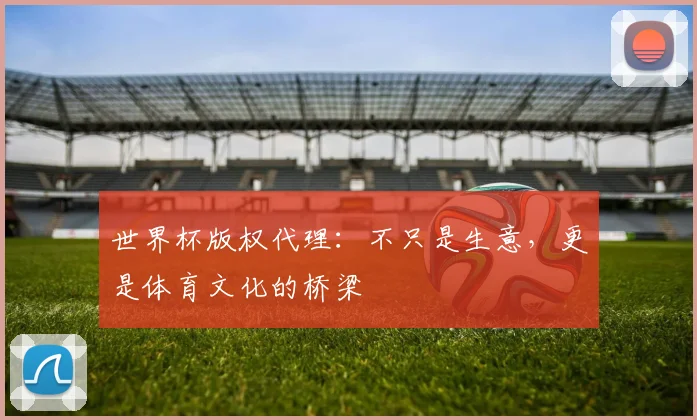 世界杯版权代理：不只是生意，更是体育文化的桥梁