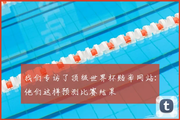 我们专访了顶级世界杯赔率网站：他们这样预测比赛结果